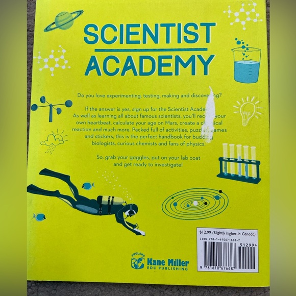 Scientist Academy Activity Book for Kids - Picture 2 of 5